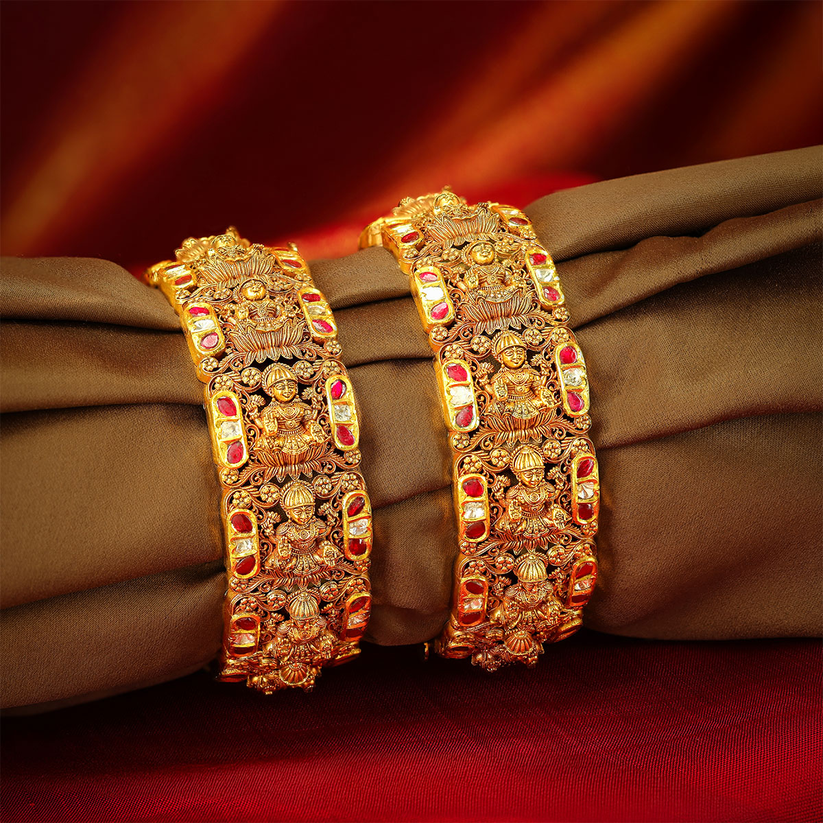 Amrita Kundan Divine bangles